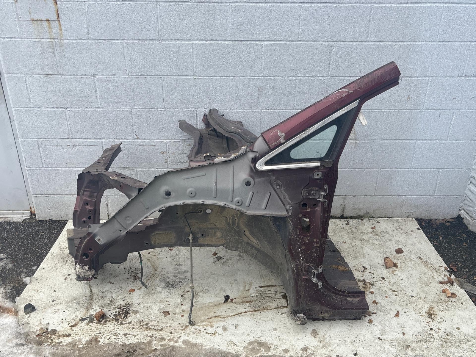 2016 Honda Odyssey Left A Pillar Body Frame Cut Oem