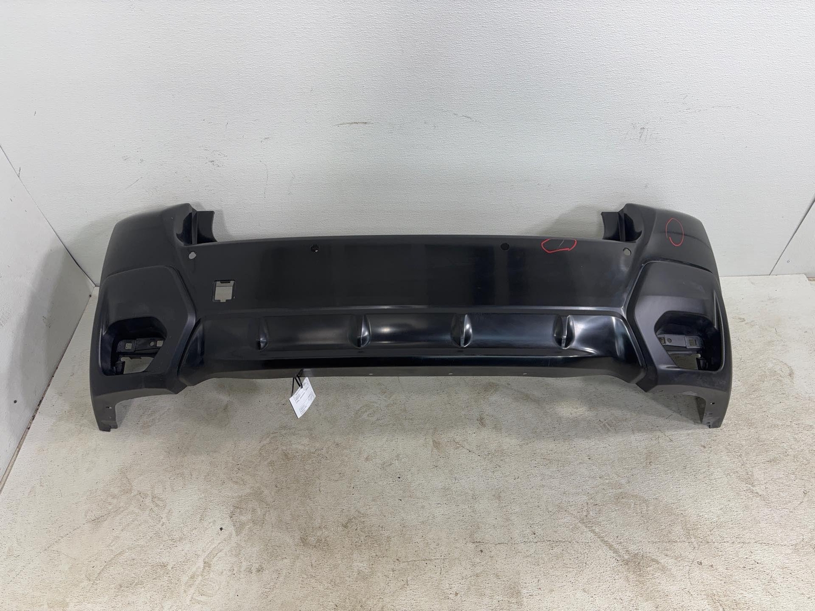 2018 - 2023 Subaru Crosstrek Rear Bumper Cover Black Oem