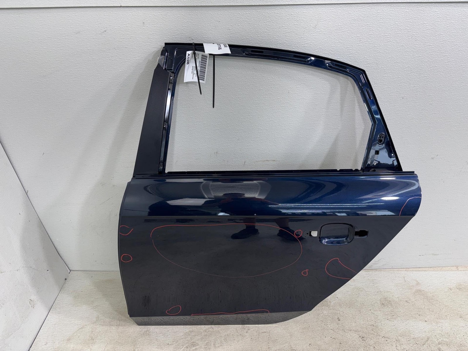 2009 - 2011 Audi A4 Quattro Rear Left Driver Side Door Shell Panel Oem