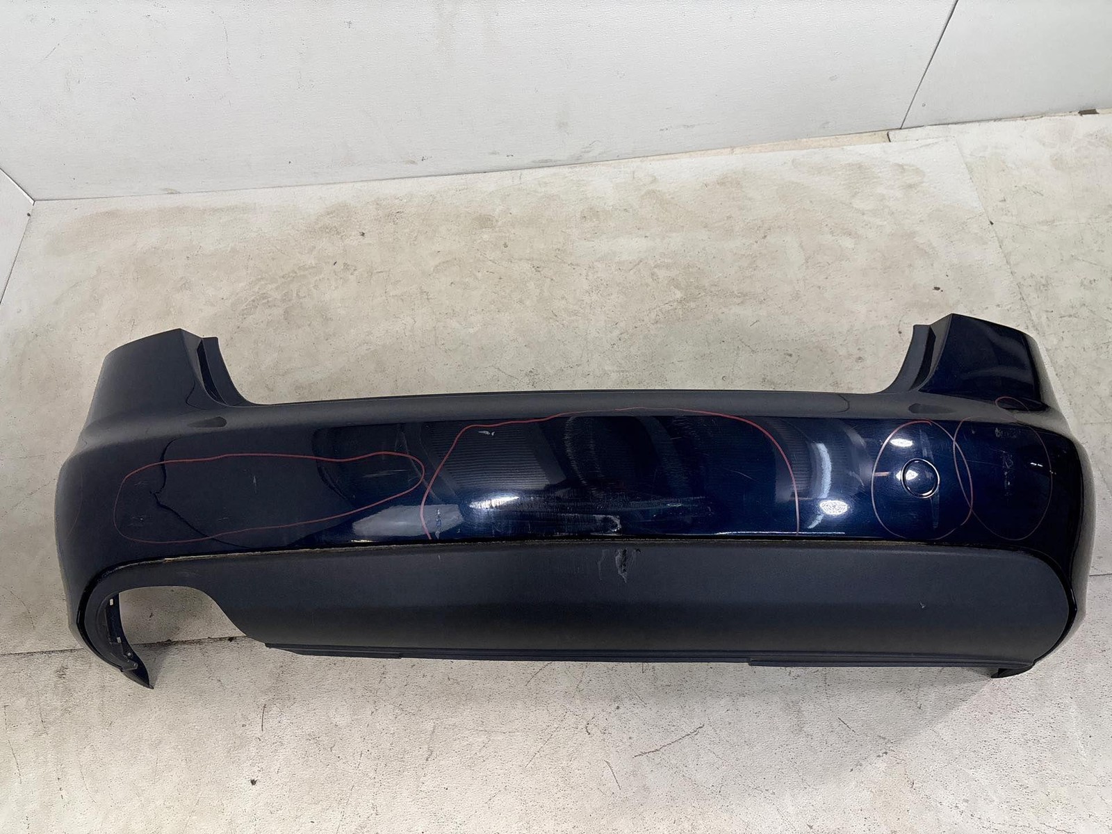 2009 - 2012 Audi A4 Quattro Rear Bumper Cover Panel OEM