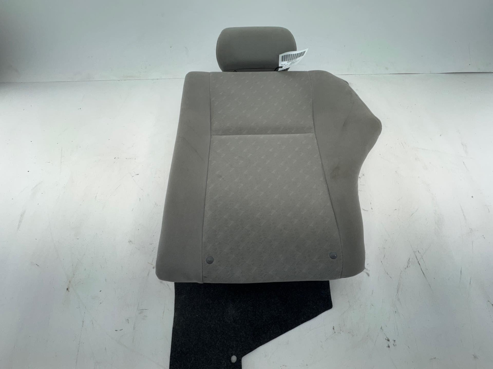 2009-2013 Toyota Corolla Rear Left Upper Seat Cushion, Cloth Ash Gray Oem