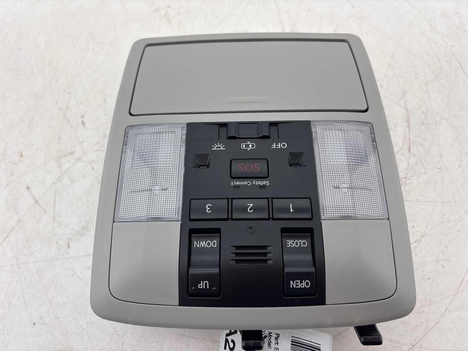 2011 - 2012 Lexus CT200H Front Overhead Console Dome Lamp Switch OEM