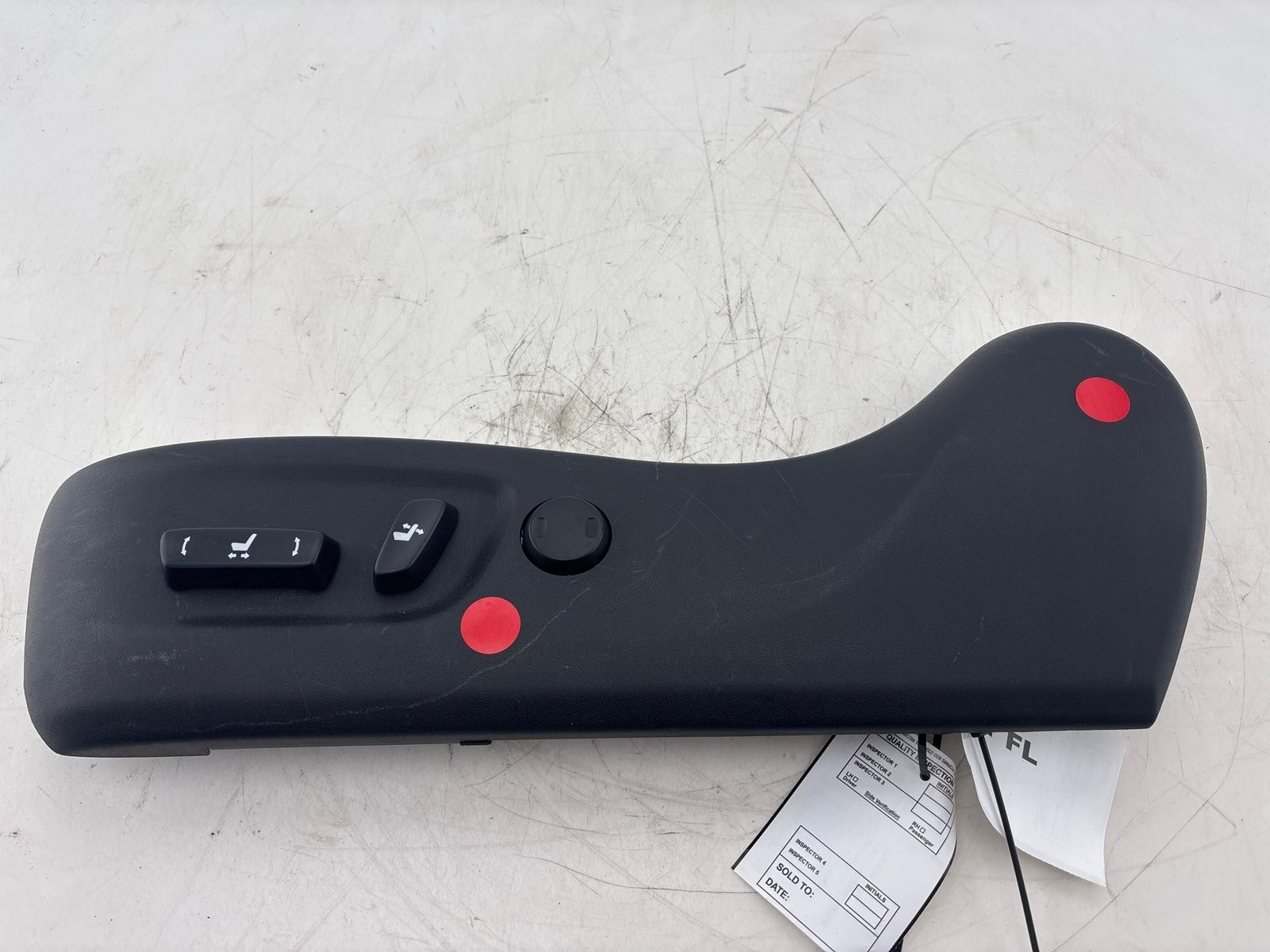 2011-2017 Lexus CT200H Front Left Side Seat Trim Panel w/ Control Switch OEM
