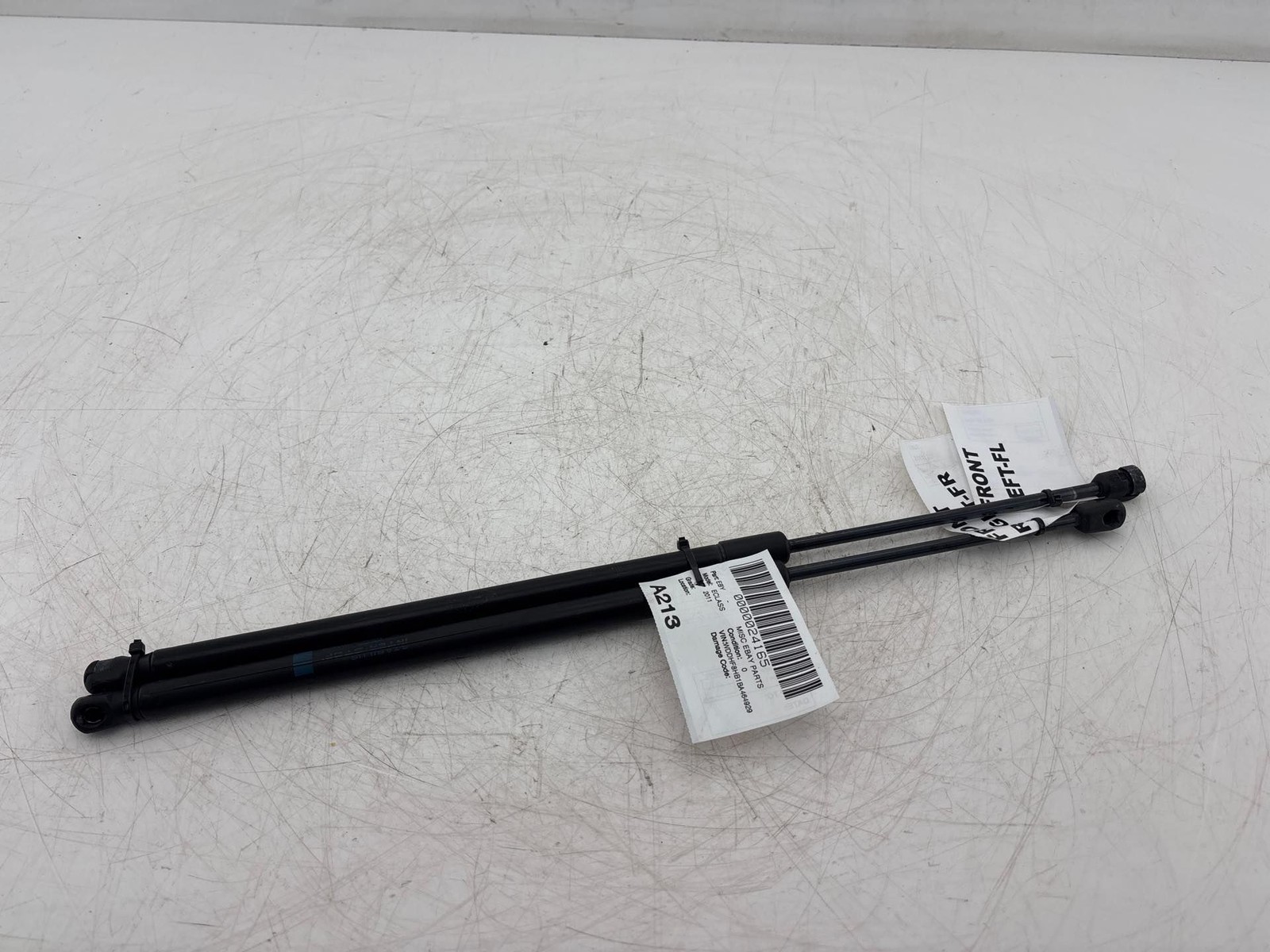 2010-2016 Mercedes-Benz W212 E350 Hood Front Lift Shock Strut Pair OEM