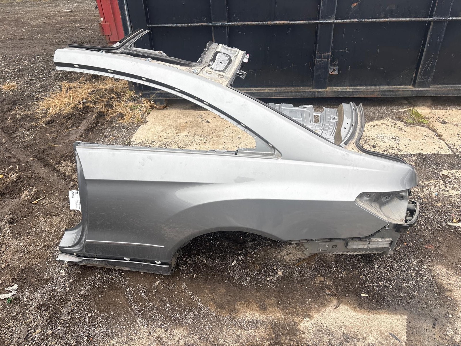 10-17 Mercedes W207 E350 E550 Coope Left Driver Rear Quarter Panel Body Cut OEM
