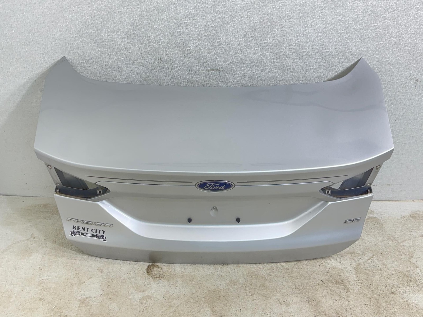 2013 - 2020 Ford Fusion Rear Deck Trunk Lid OEM Silver