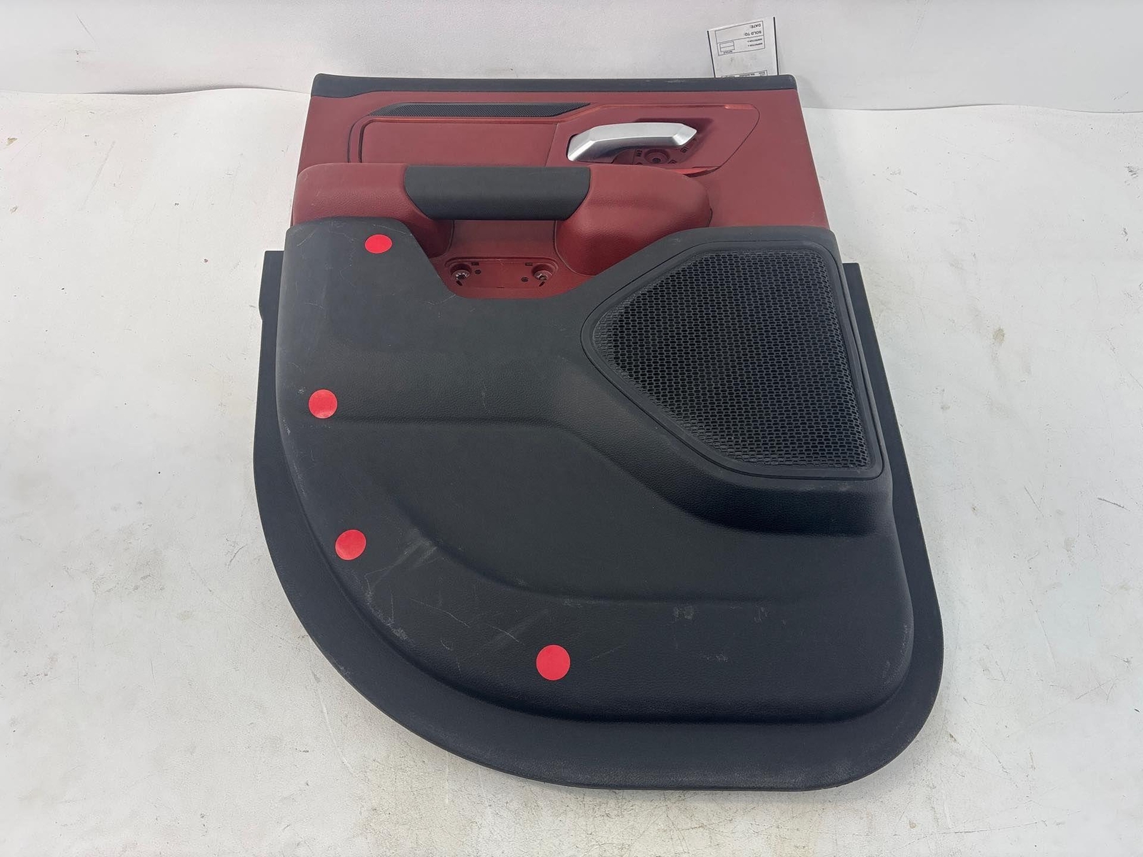 2019-2021 Ram Rebel Quad Cab Left Driver Rear Door Panel Card Oem