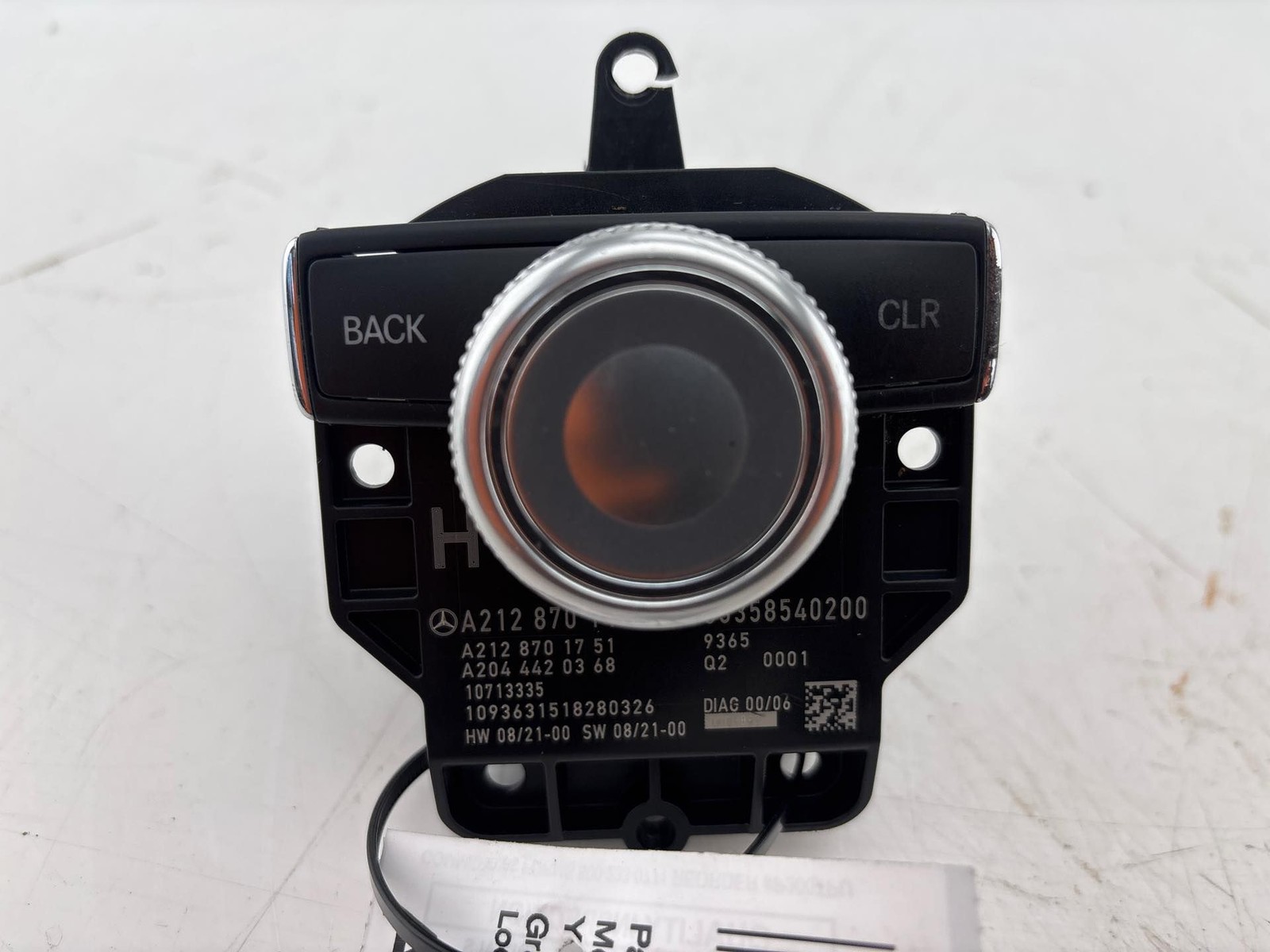 10-13 Mercedes E350 E550 Console Head Unit Controller Knob Multi Switch OEM