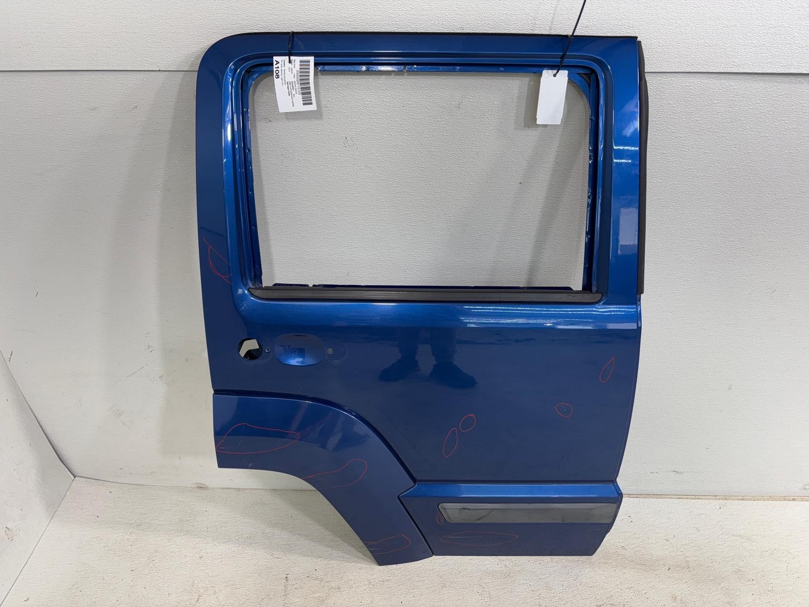 2008-2012 Jeep Liberty Rear Right Door Shell Panel Oem