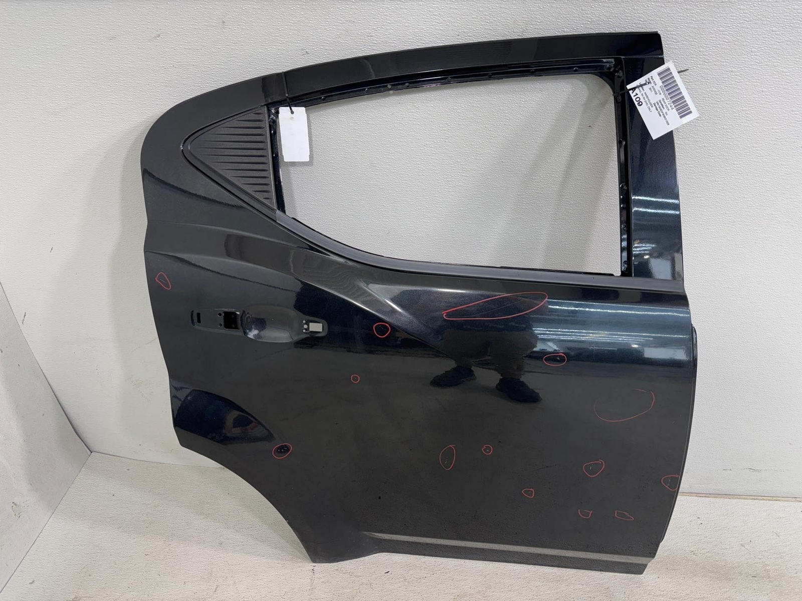 2008-2014 Dodge Avenger Rear Right Electric Door Shell Black - Pxr Oem