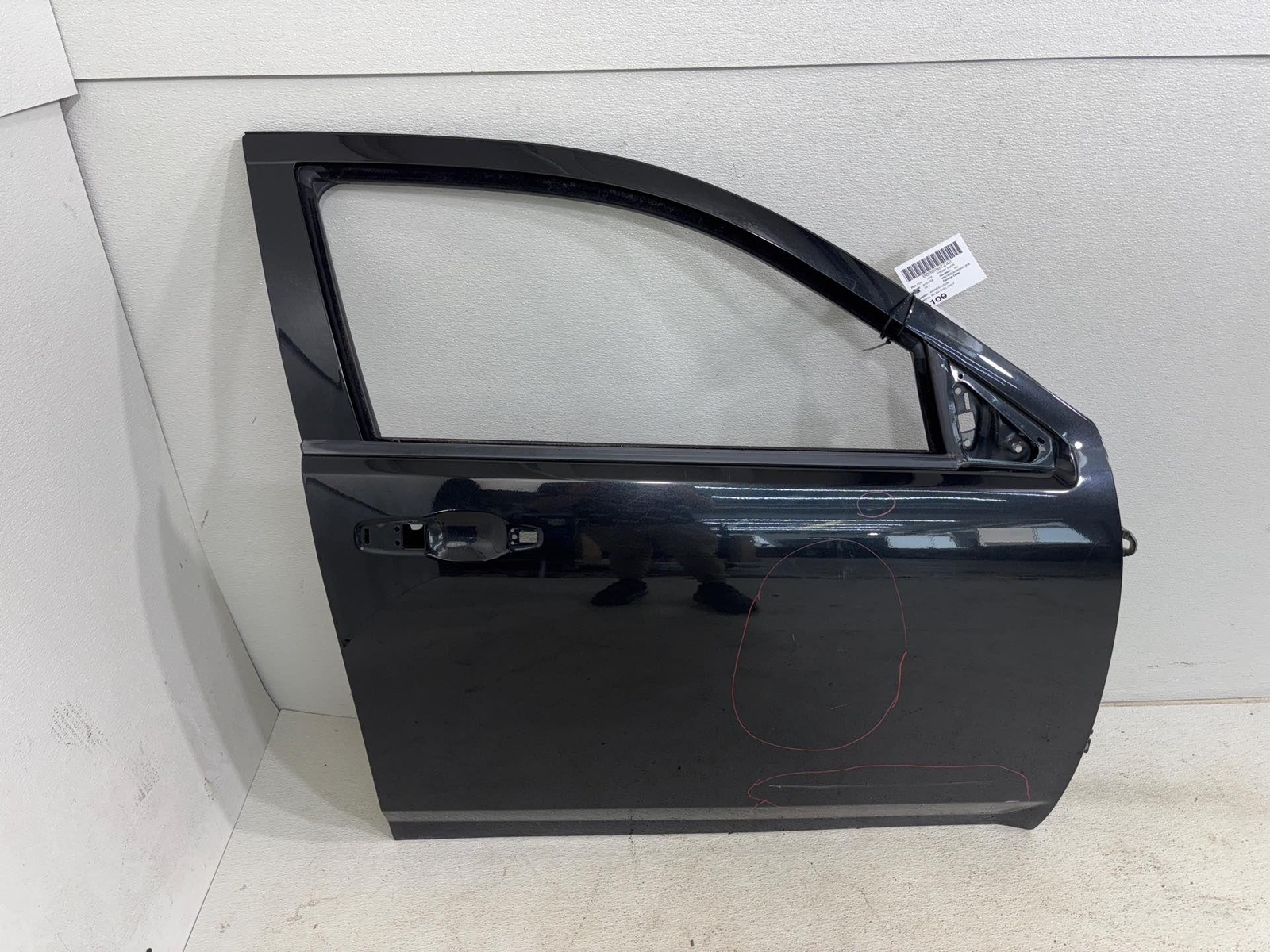 2011-2014 DODGE AVENGER PASSENGER RIGHT FRONT DOOR BLACK OEM 5008844AL