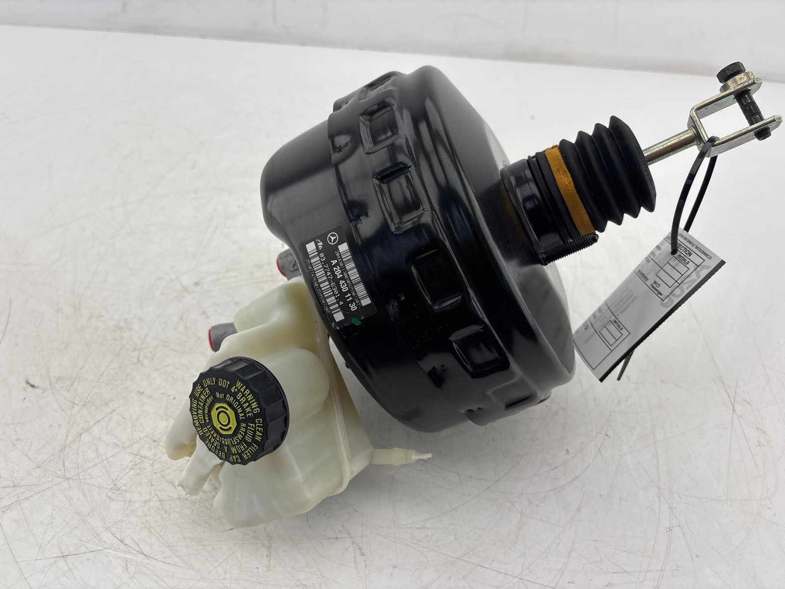 10-13 Mercedes W207 E350 E550 Power Brake Booster & Master Cylinder OEM