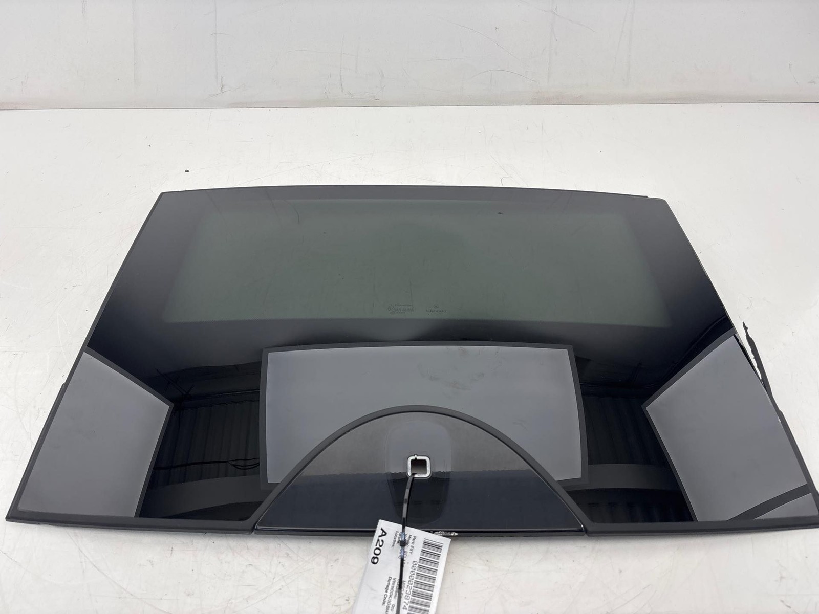 10-17 Mercedes W207 E350 Coupe Rear Panorama Panoramic Sunroof Glass OEM