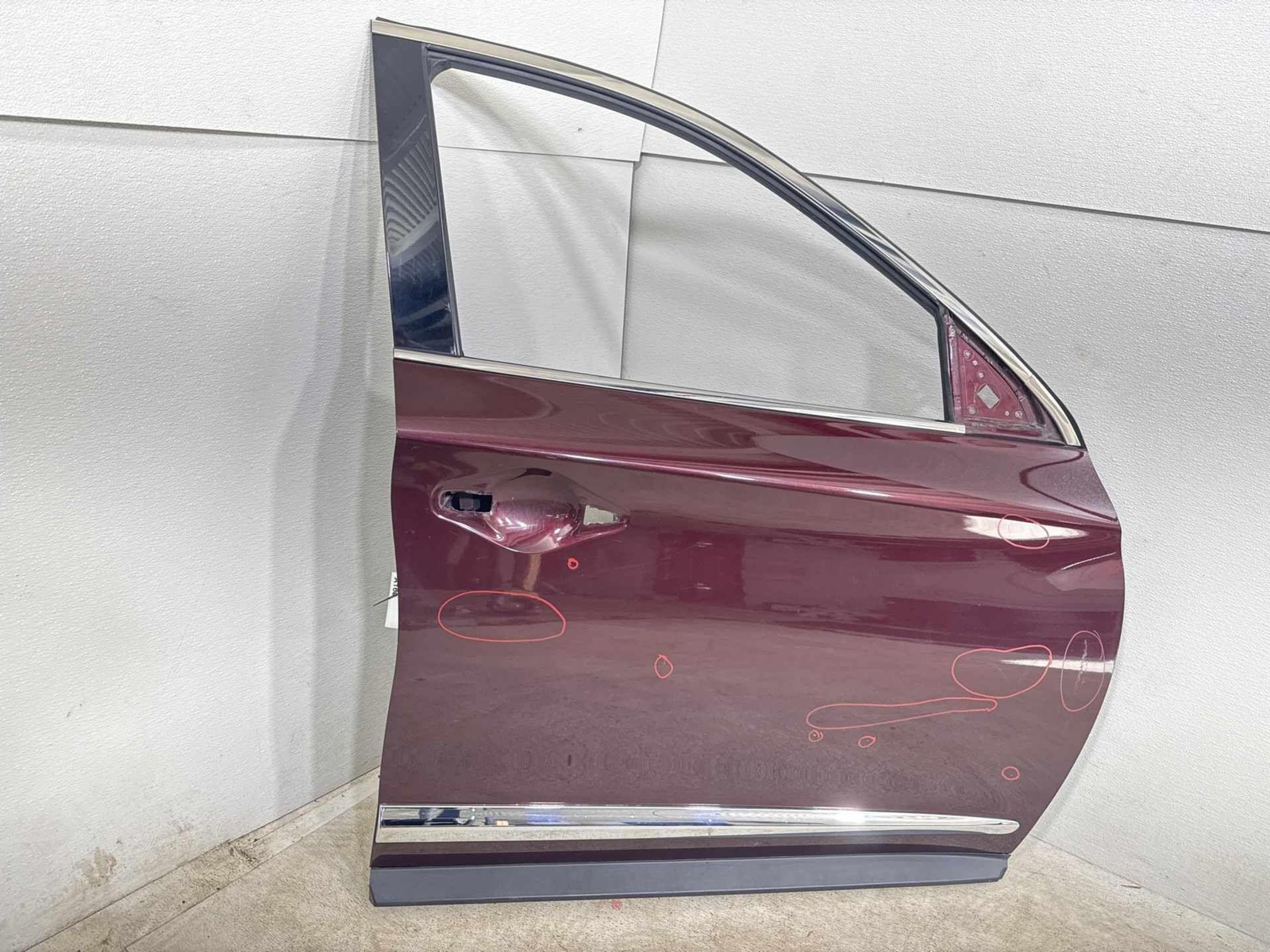 2014 - 2015 Infiniti Qx60 Front Right Passenger Side Door Shell Panel Oem