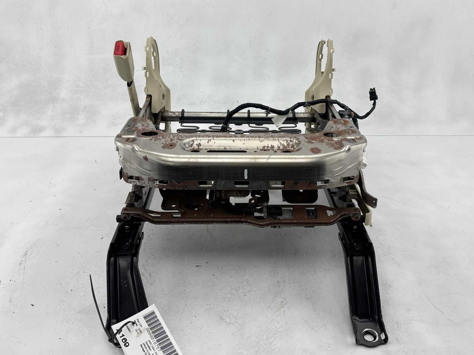 2014 - 2015 Infiniti Qx60 Front Left Seat Lower Track Frame & Motors Oem