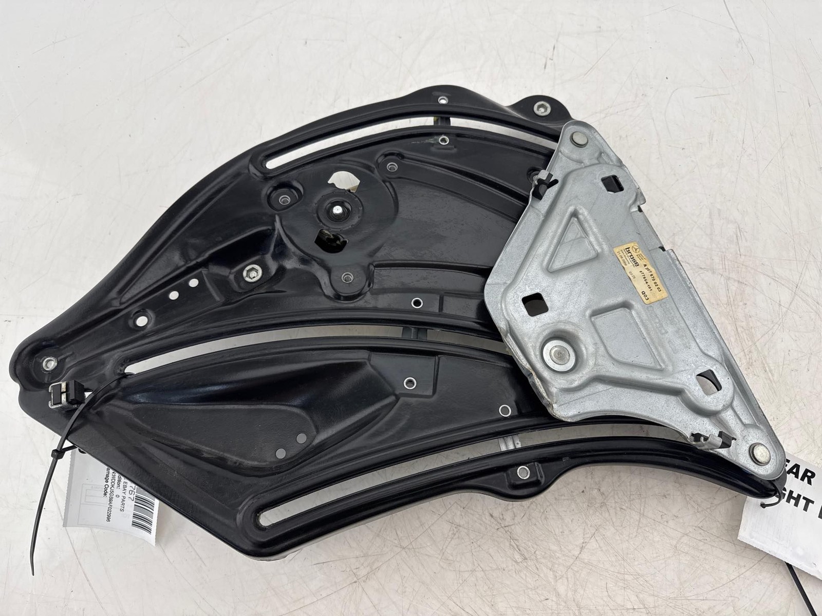 2010-2017 Mercedes W207 E350 Coupe Rear Right Window Regulator W/ Motor OEM