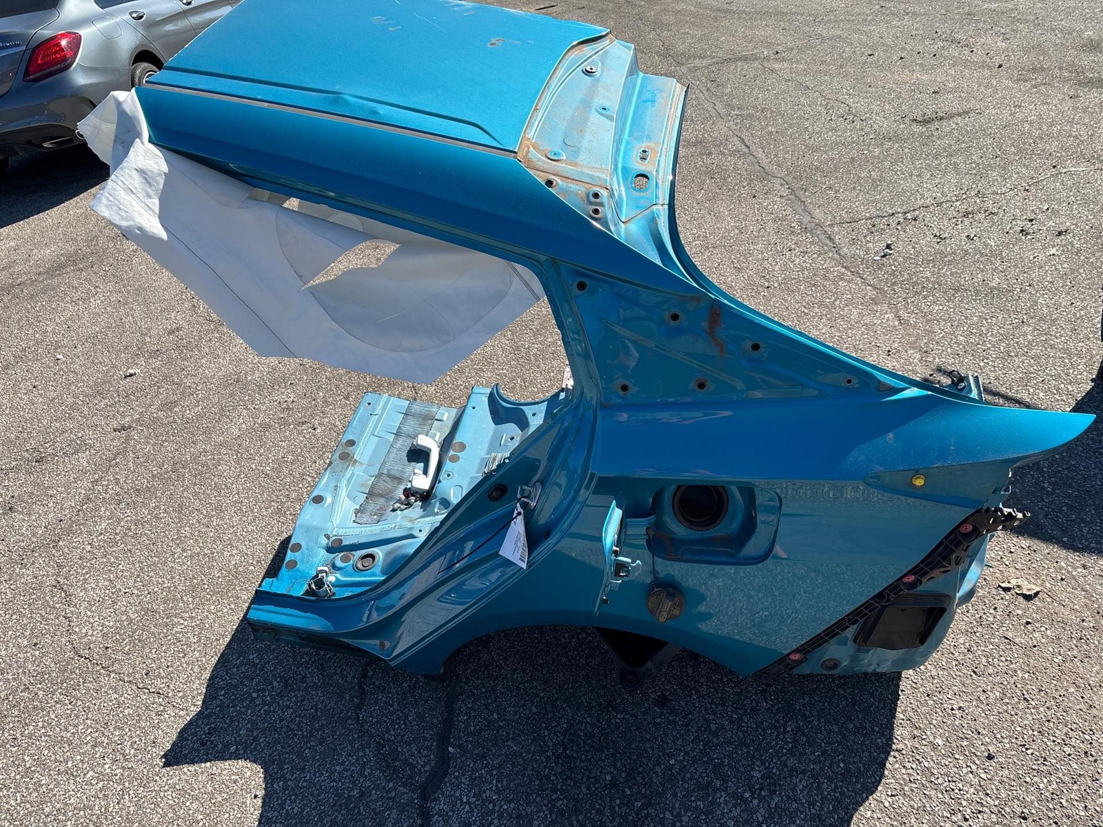 2017-2022 Toyota Prius Prime Rear Left Quarter Panel Body Frame Cut OEM