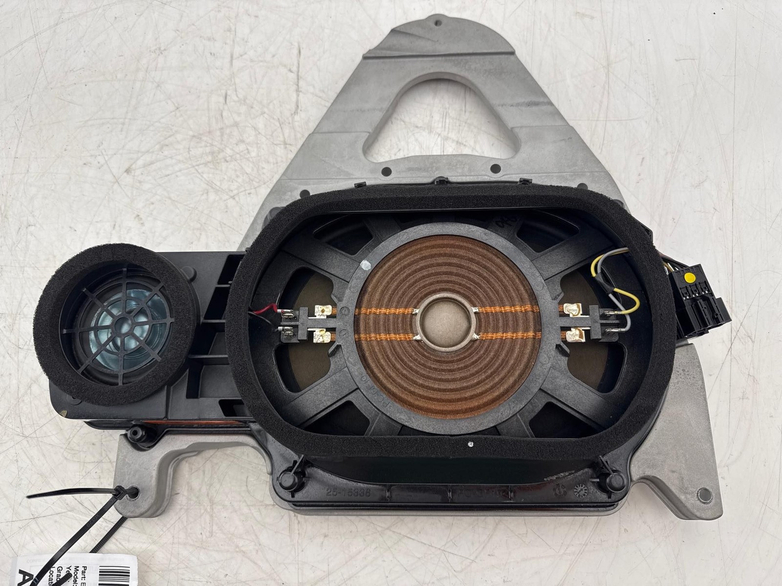 2010-2013 Mercedes-Benz E350 W207 Coupe Rear Shelf Subwoofer Speaker OEM