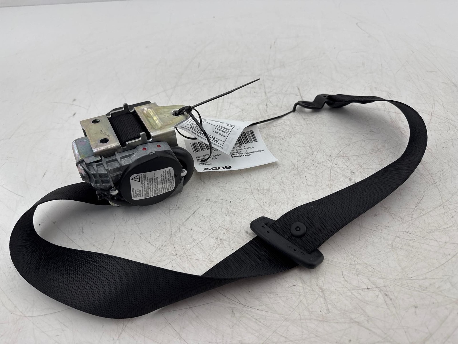 2010-2017 Mercedes W207 E350 E550 Rear Right Seat Belt Retractor OEM