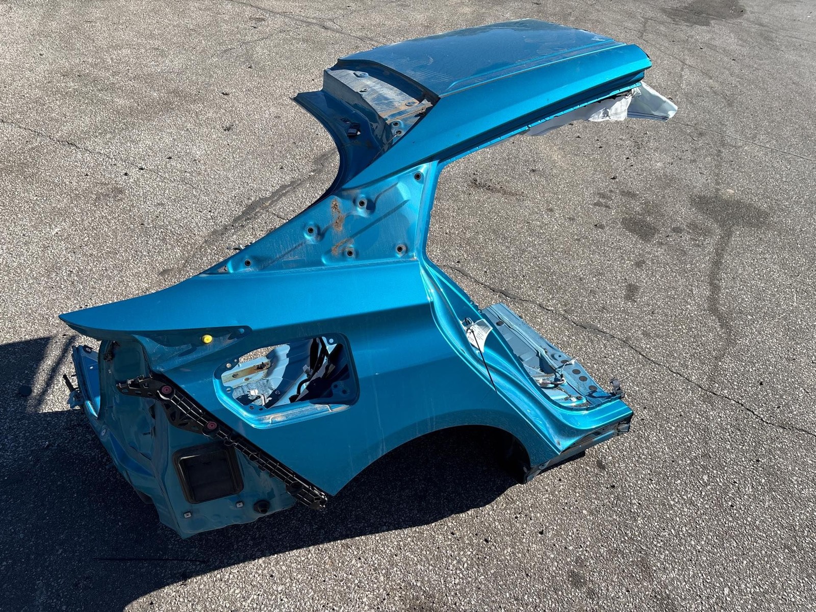 2017-2022 Toyota Prius Prime Rear Right Quarter Panel Body Frame Cut OEM