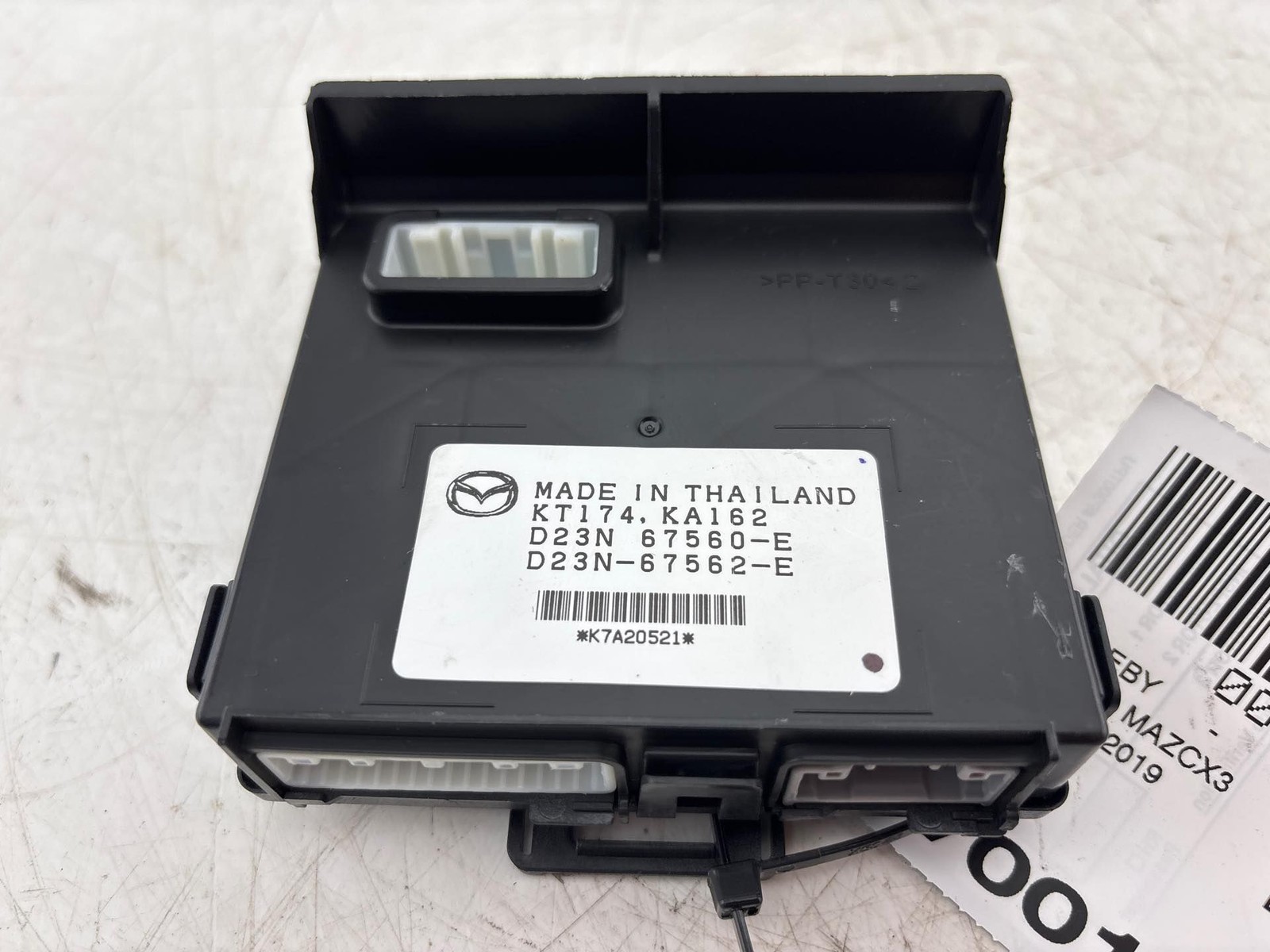 2016-2022 Mazda CX-3 BCM Body Control Module Computer OEM D23N-67560-E