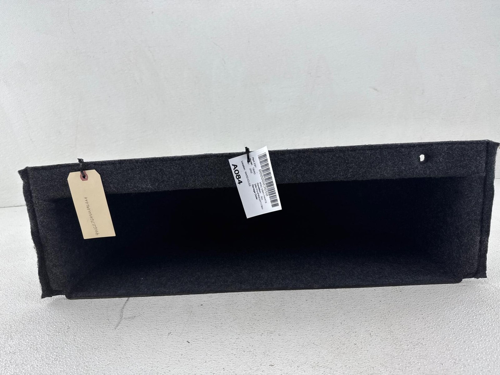 02-05 FORD THUNDERBIRD REAR TRUNK FLOOR COMPARTMENT CARPET COVER PANEL