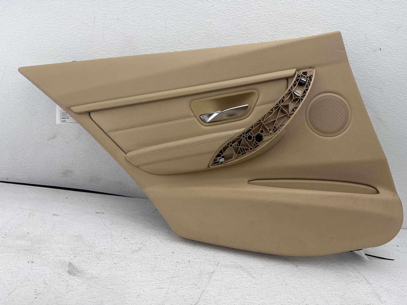 2012 - 2018 Bmw F30 328 320 Rear Left Interior Door Panel Trim Oem
