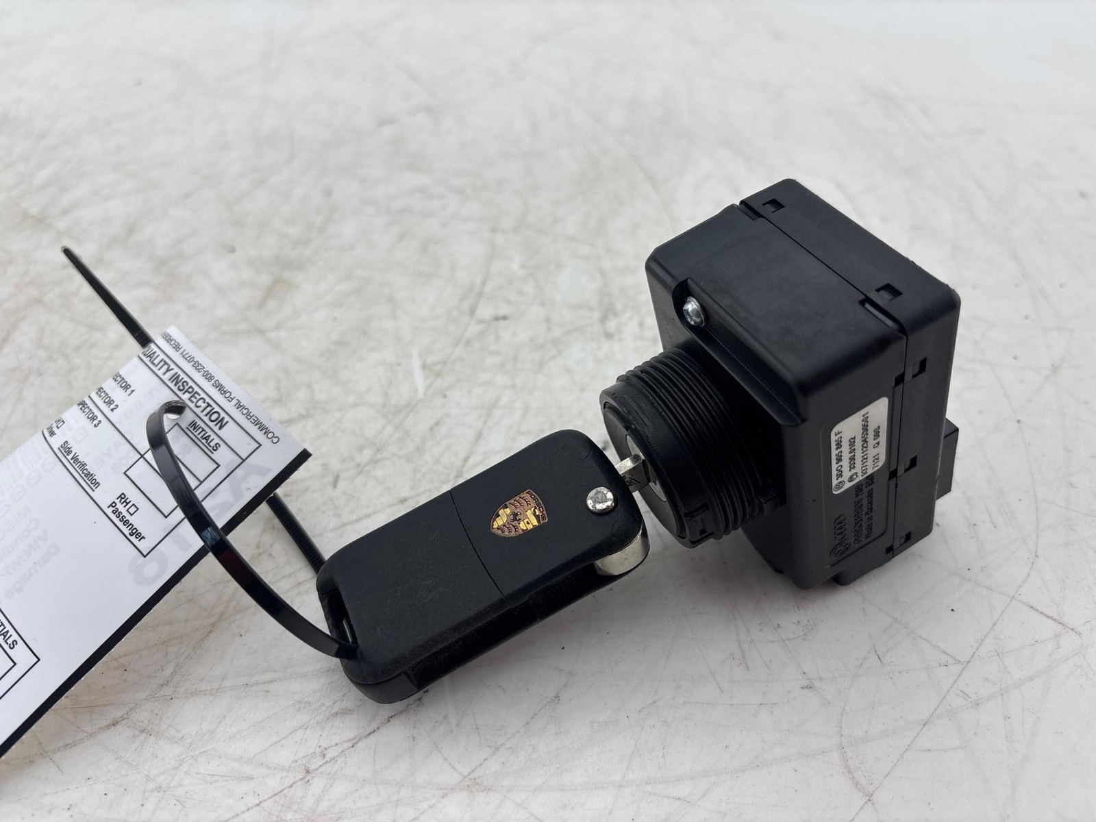 2003-2010 Porsche Cayenne Ignition Lock Cylinder Key Switch Module w/ Key OEM