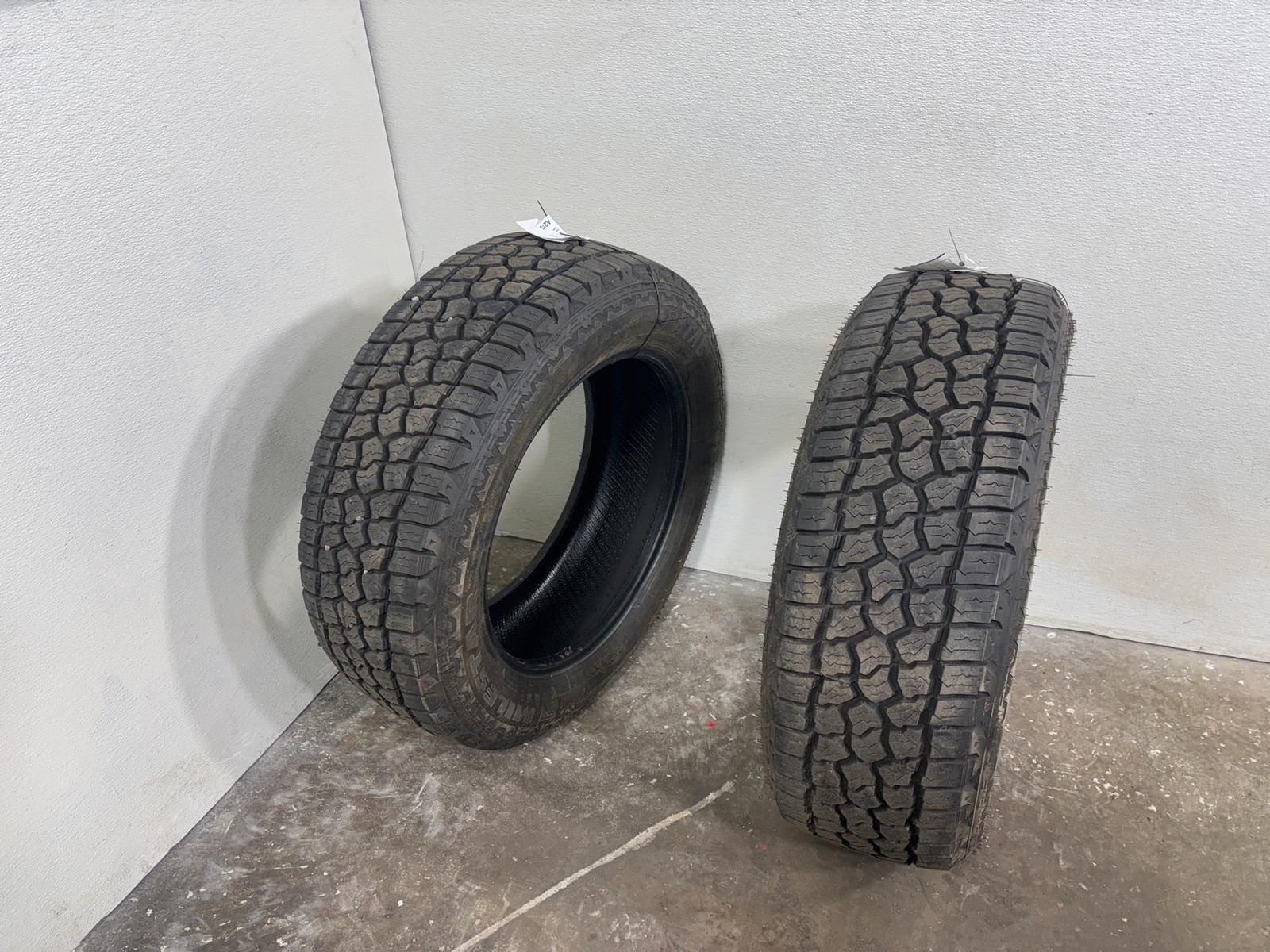 Set of (2) Milestar Patagonia A/T R Used Tire 265/60 R20 121/118R M+S 9/32