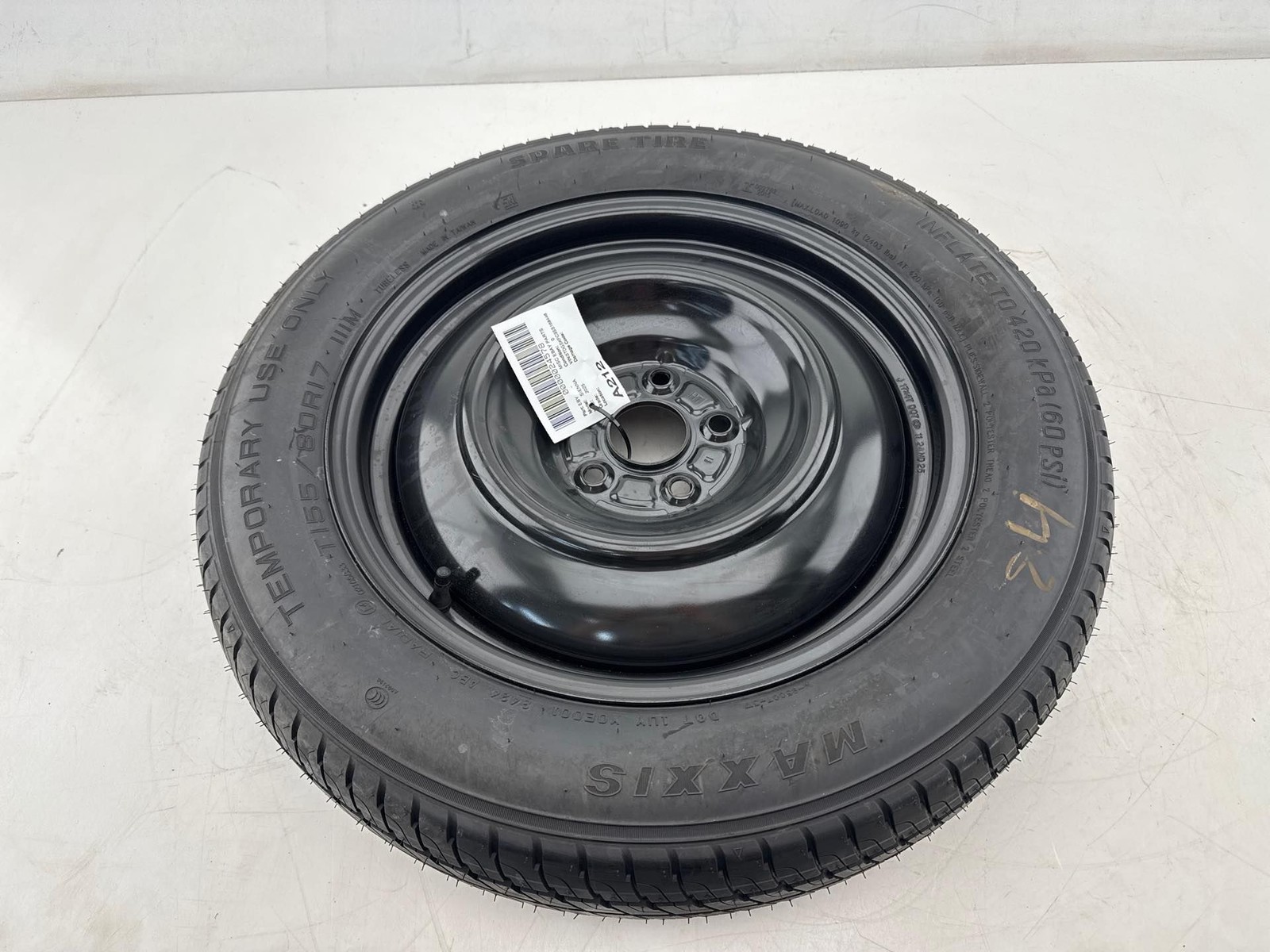 21-25 Toyota Sienna 2.5l AWD 17x4 T155/80R17 Spare Tire Wheel OEM