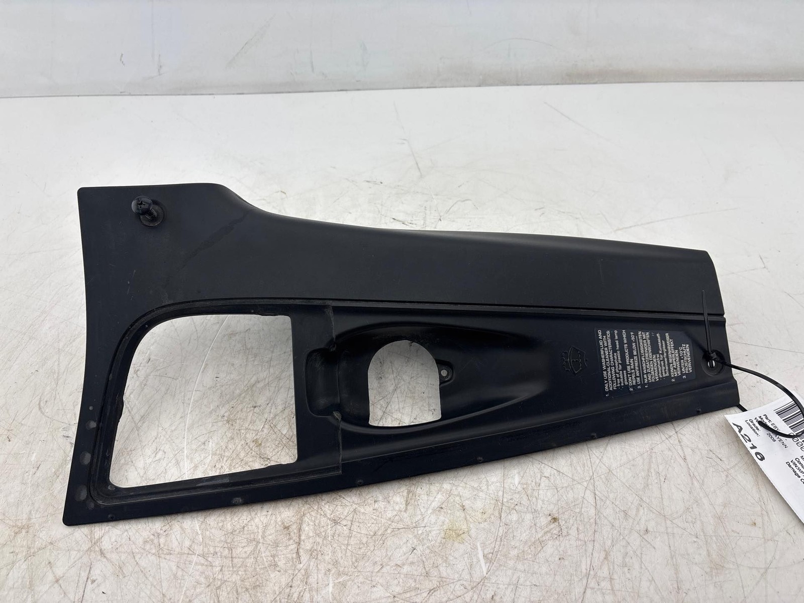 2003-2010 Porsche Cayenne Right Side Engine Bay Compartment Trim Cover Panel OEM