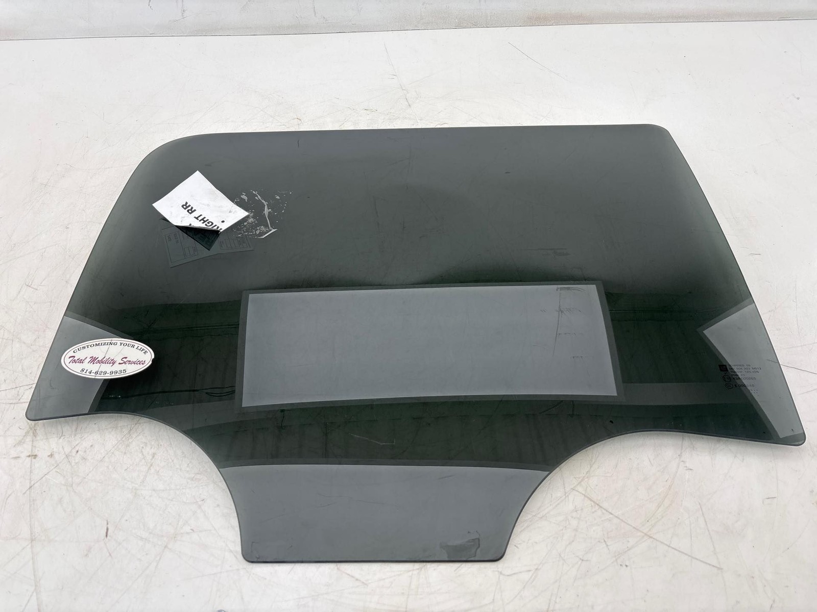 2015-2019 Chevrolet Silverado 2500 Rear Right Door Window Glass OEM