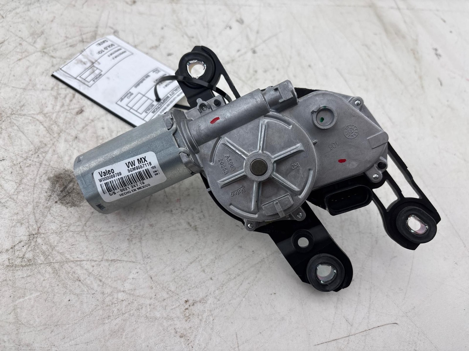 2018-2021 Volkswagen Golf GTI Rear Windshield Wiper Motor Assembly OEM