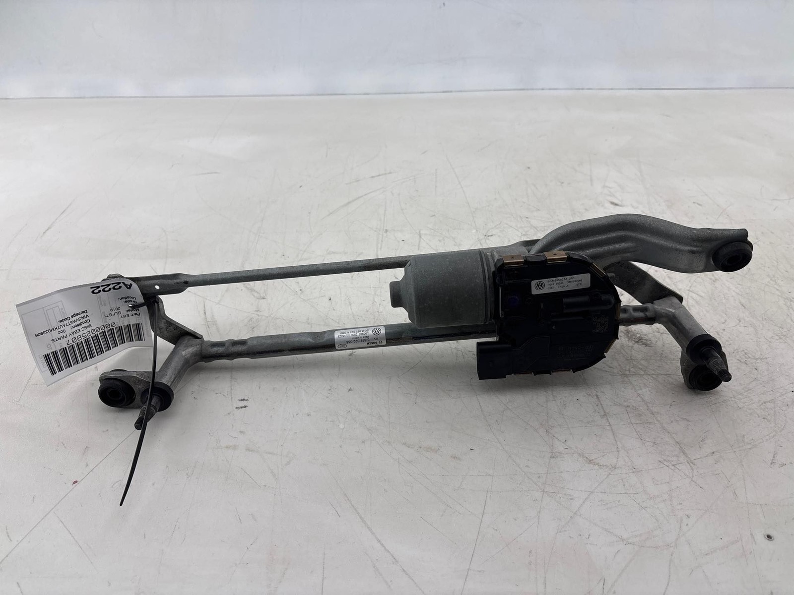 2015-2021 Volkswagen Golf GTI Windshield Wiper Linkage & Motor OEM