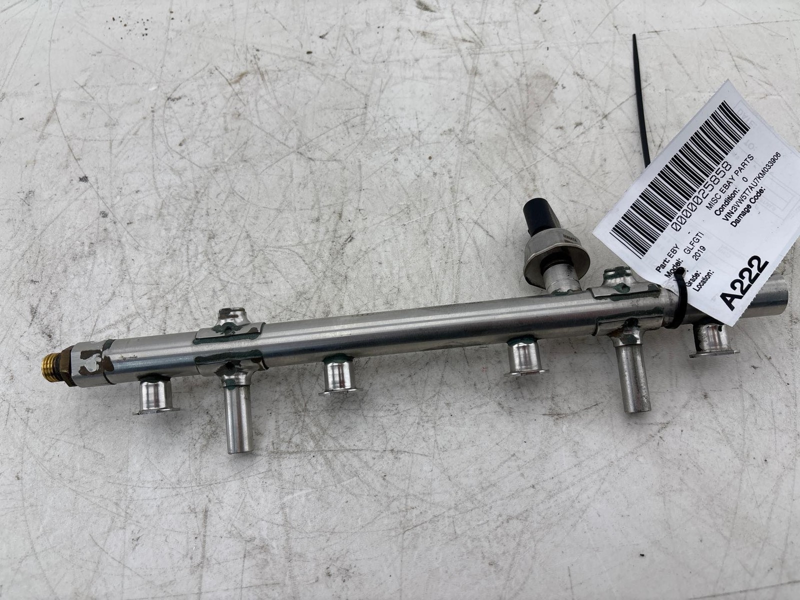 2015-2021 Volkswagen Golf GTI 2.0L Fuel Injection Rail OEM 06K-133-317-AA