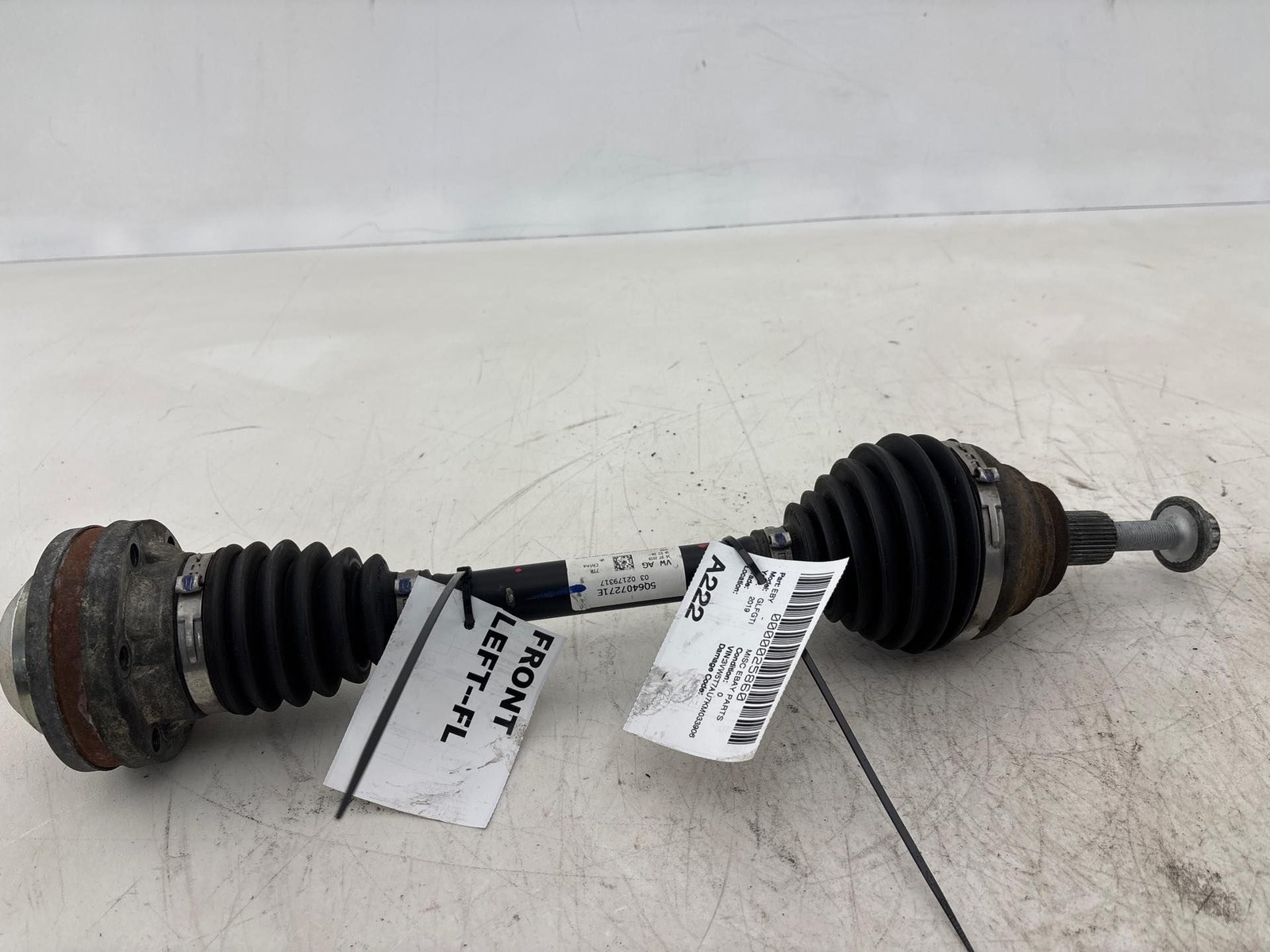 2018-2021 Volkswagen Golf GTI Front Left CV Axle Assembly OEM