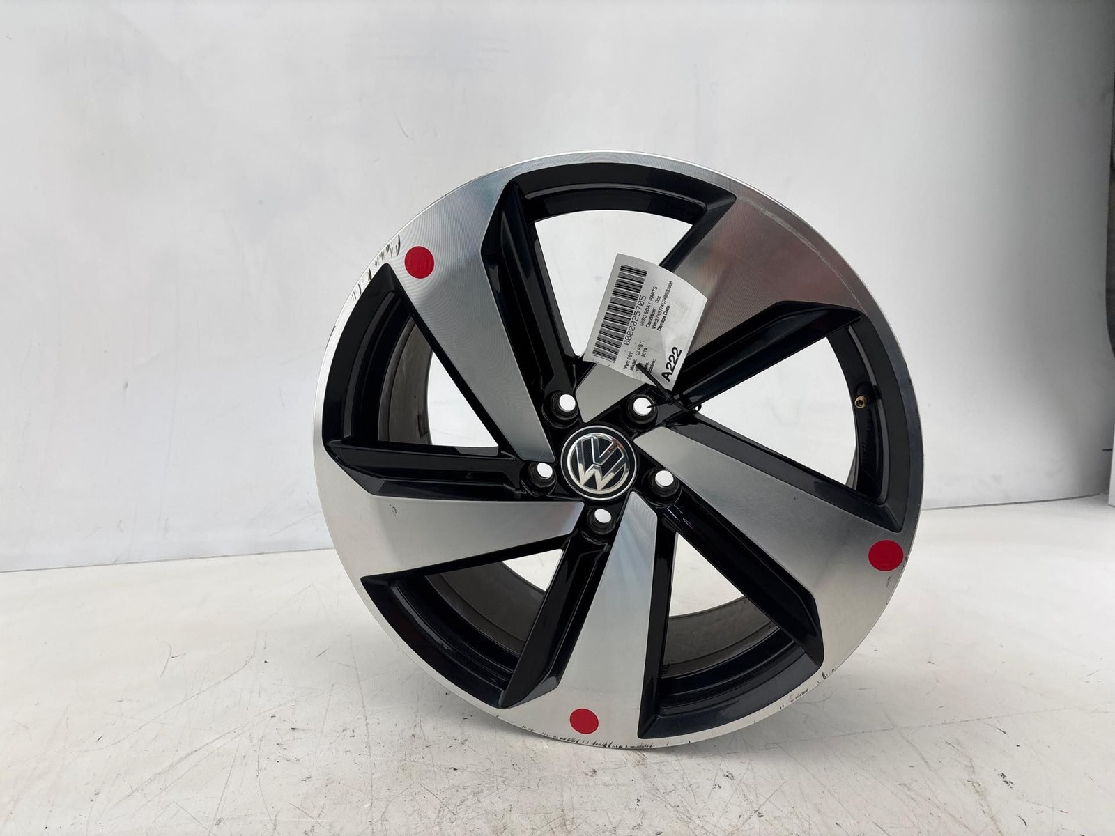2019-2021 Volkswagen Golf GTI Wheel Rim 18x7.5J OEM 5GM601025Q