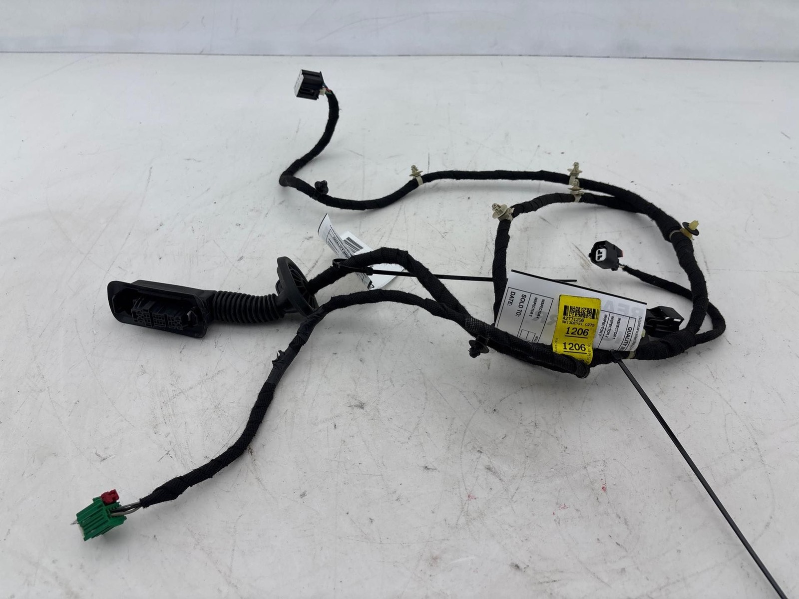 2021 Chevrolet Trailblazer Rear Right Door Wiring Harness OEM 42771206