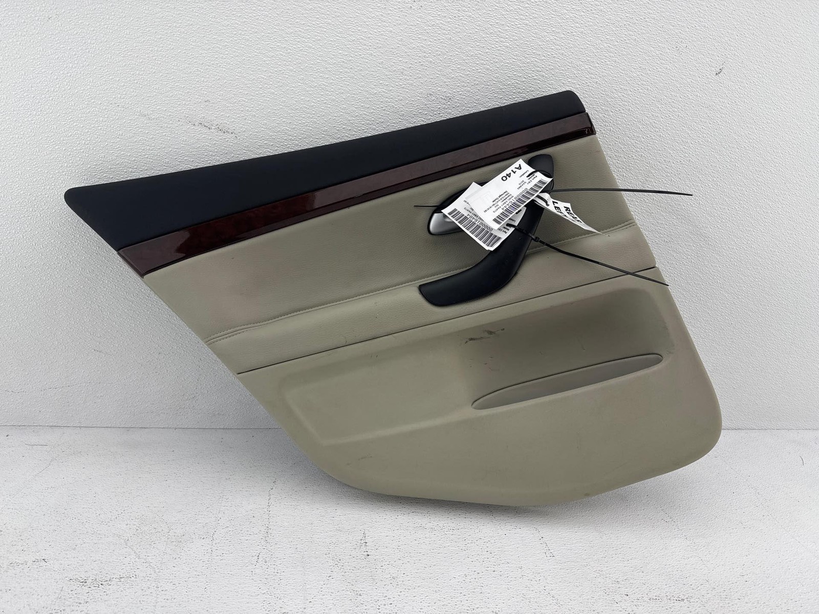 2010-2011 Saab 9-3 Rear Left Door Panel Trim Cover Oem