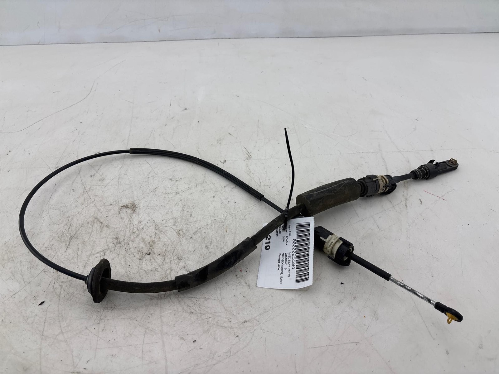 2007 - 2017 GMC Acadia 3.6L Automatic Transmission Gear Shifter Cable OEM