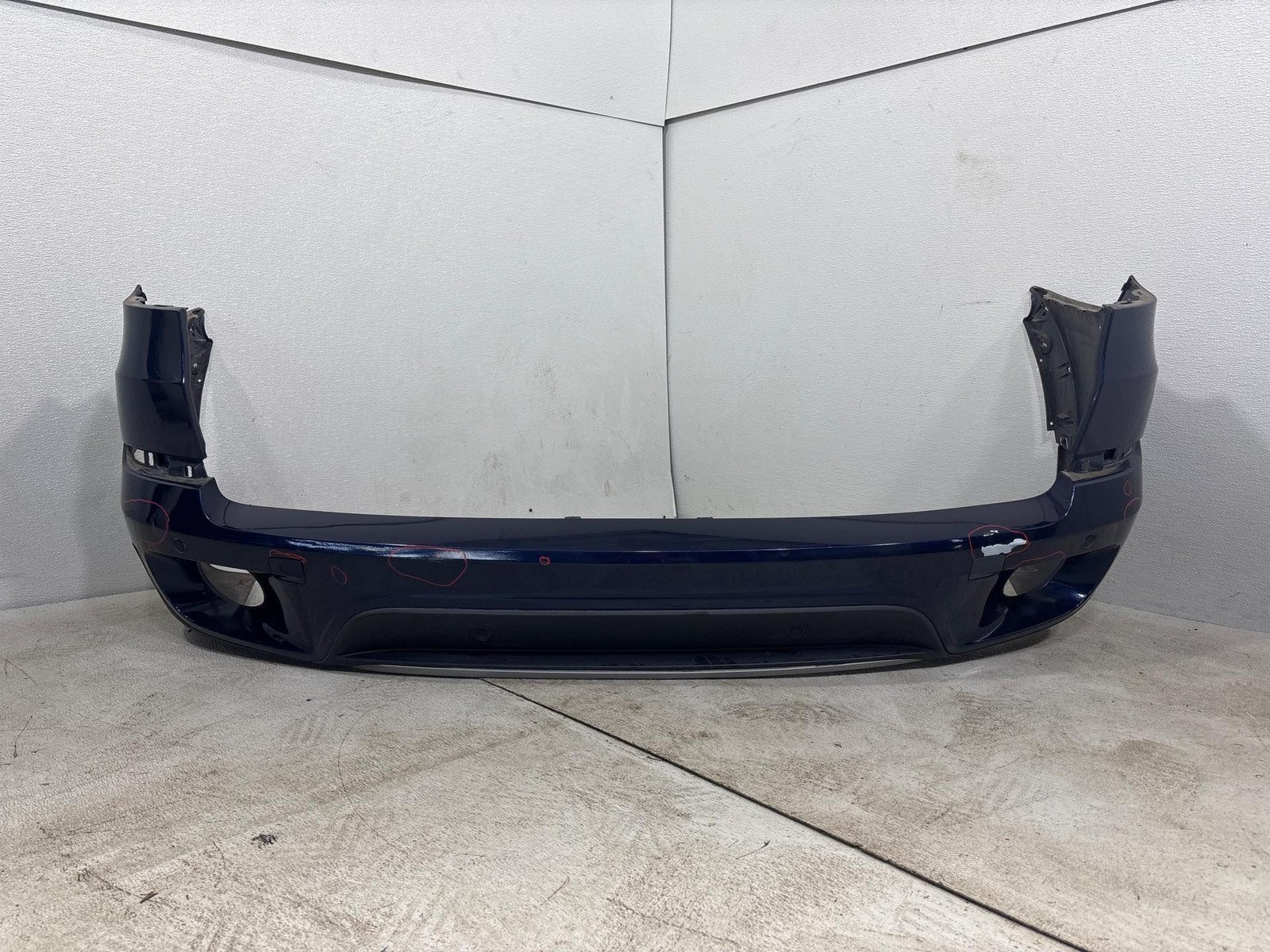 2011 - 2013 Bmw X5 E70 Rear Bumper Cover Panel Oem Blue