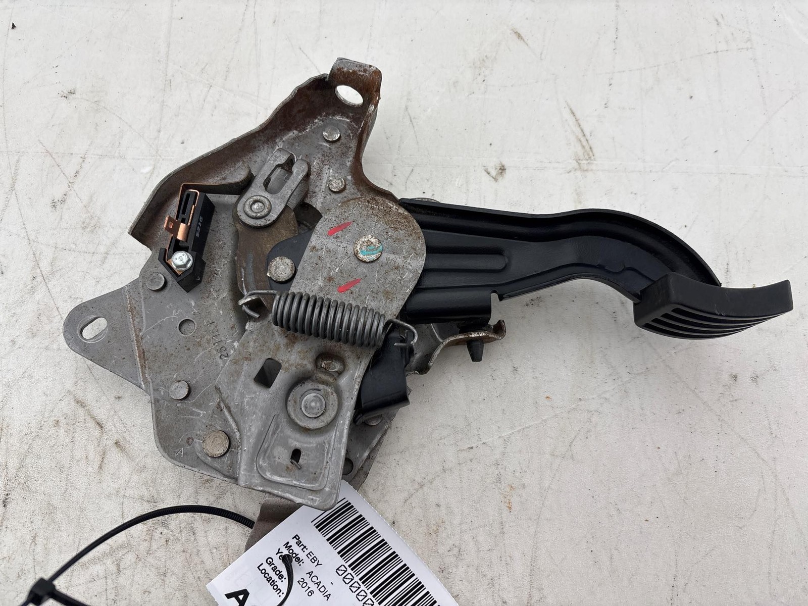 2007 - 2017 GMC Acadia Emergency Parking Brake Pedal OEM
