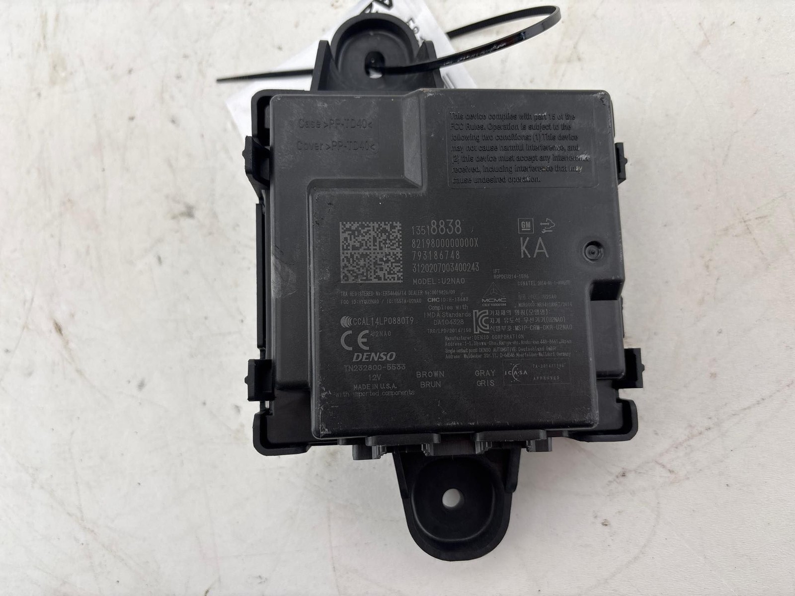 2021-2025 Chevrolet Trailblazer Keyless Entry Control Module OEM 13518838