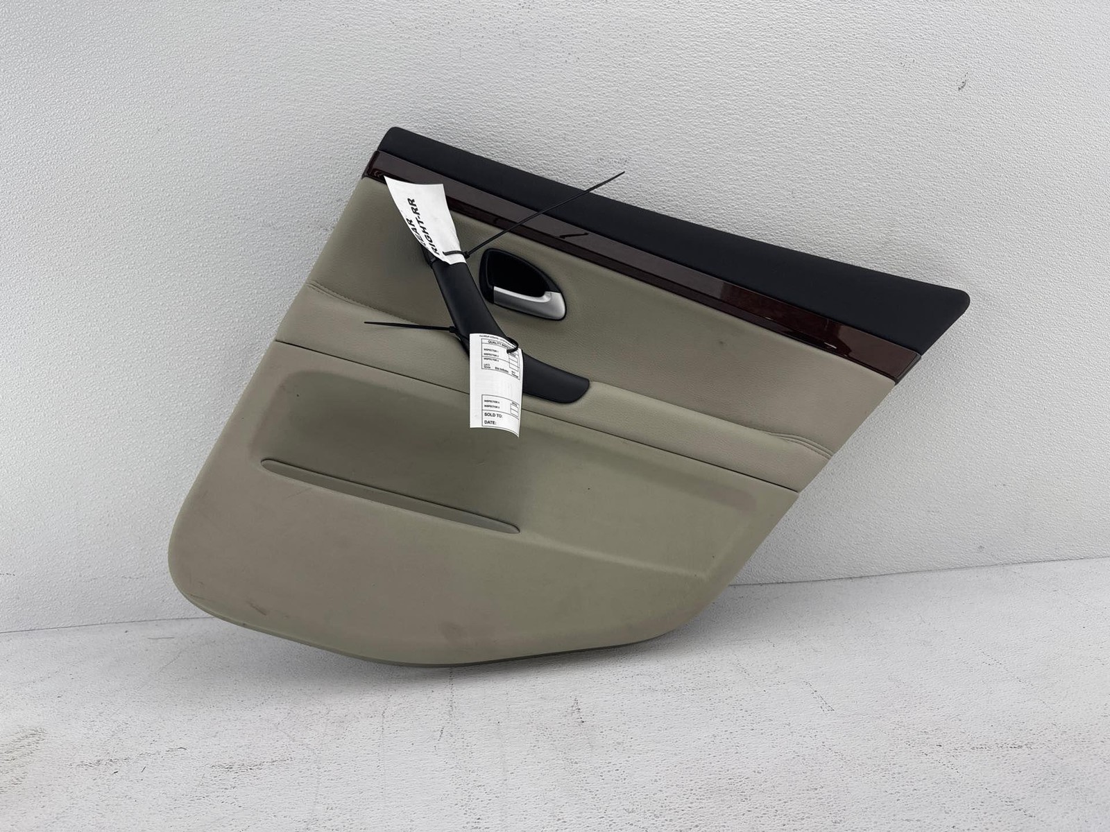 2010-2011 Saab 9-3 Rear Right Door Trim Panel Oem