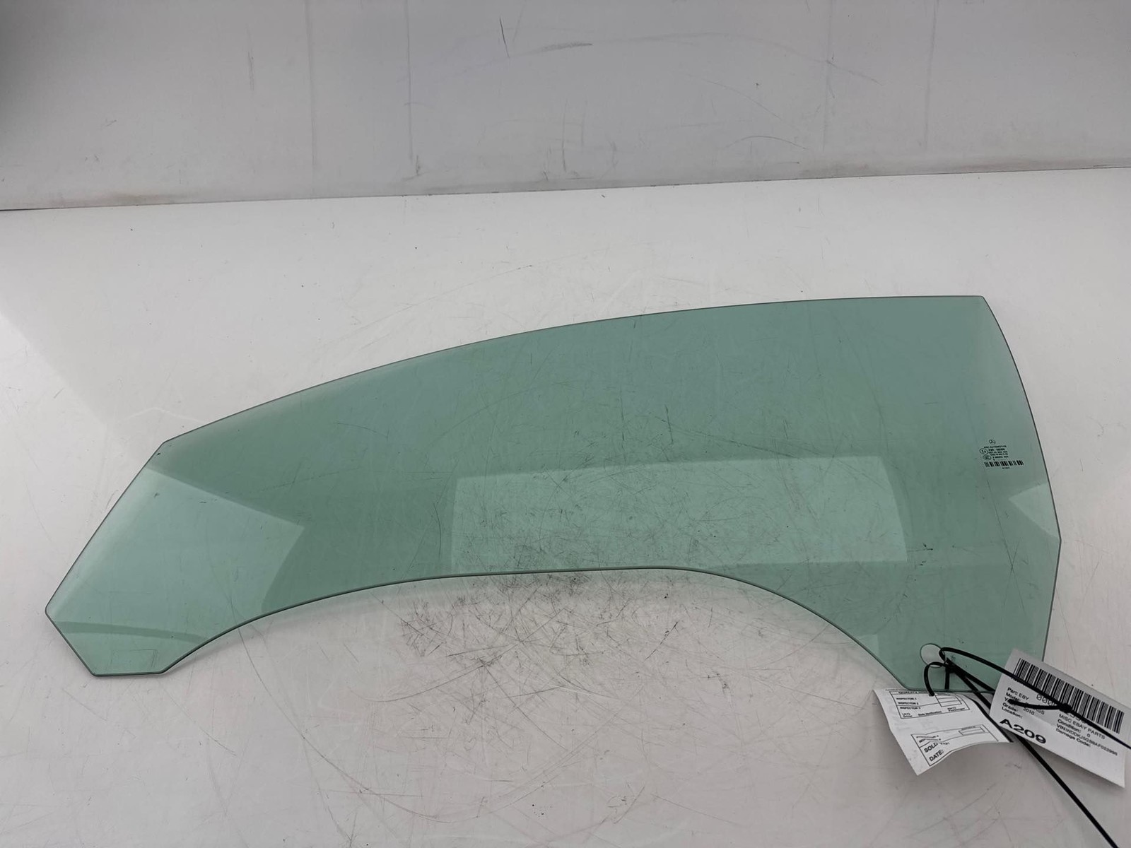 2010-2017 Mercedes E350 E550 W207 Coupe Front Left Driver Side Window Glass OEM