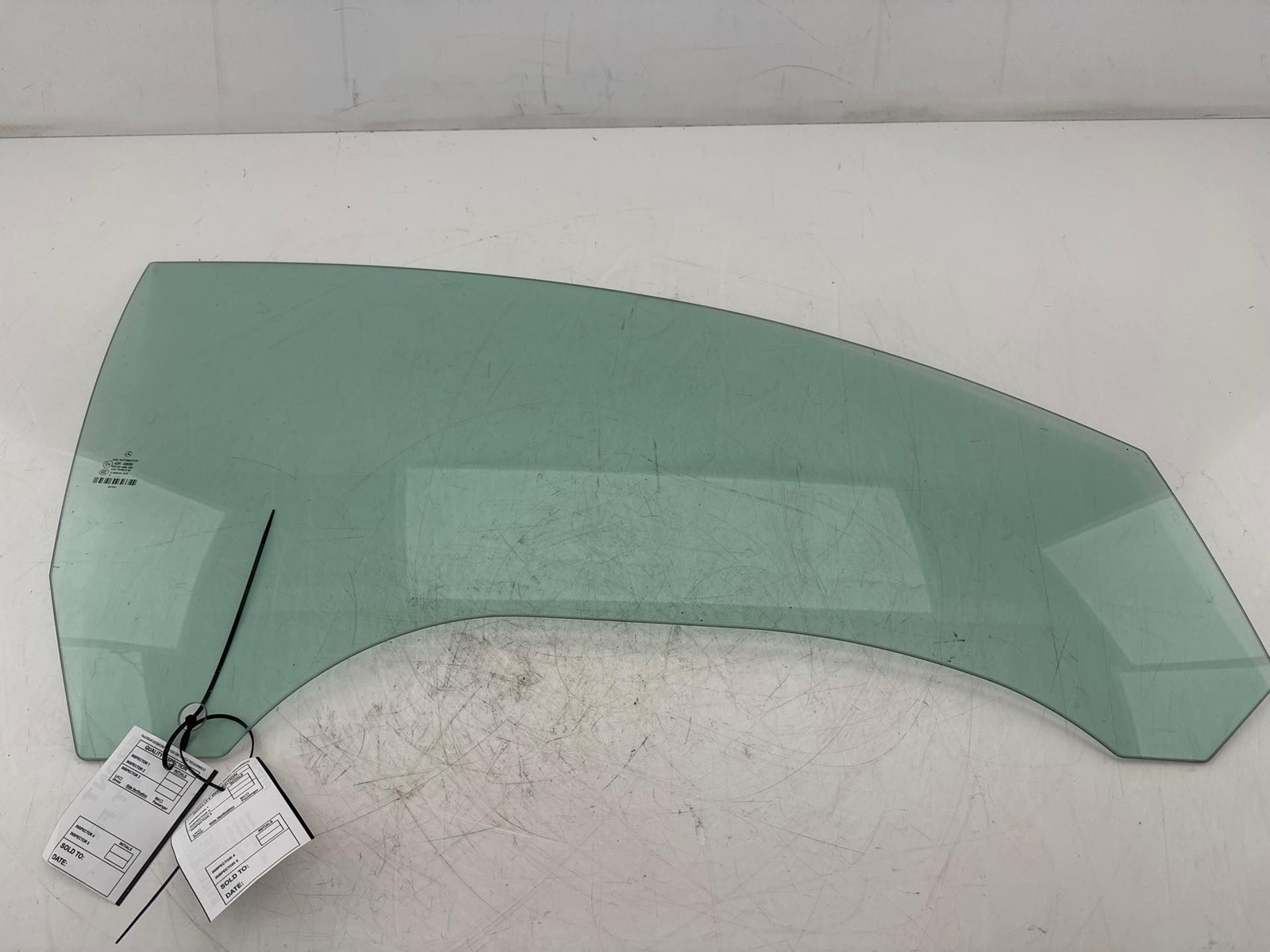 10-17 Mercedes E350 E550 W207 Coupe Front Right Passenger Side Window Glass OEM