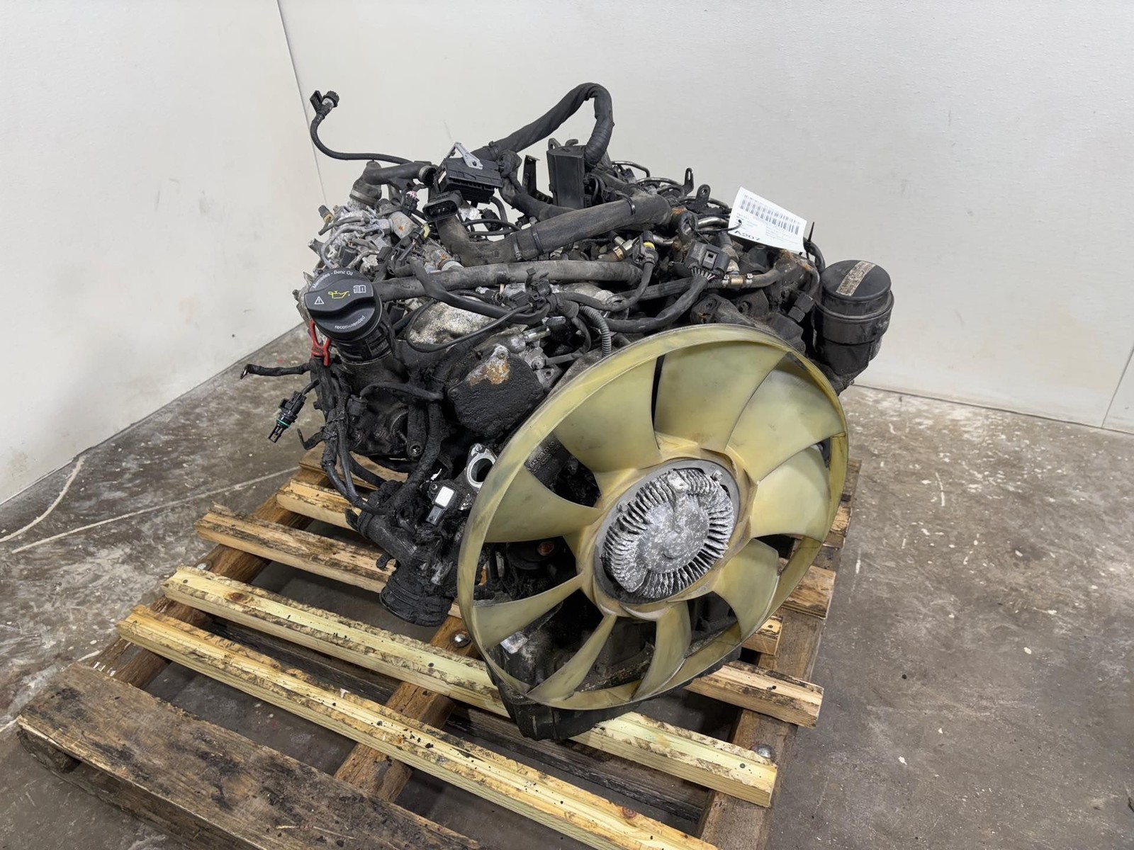 2020-2022 Mercedes Sprinter 3500XD 3.0L Engine Motor Assembly VIN 8E OEM