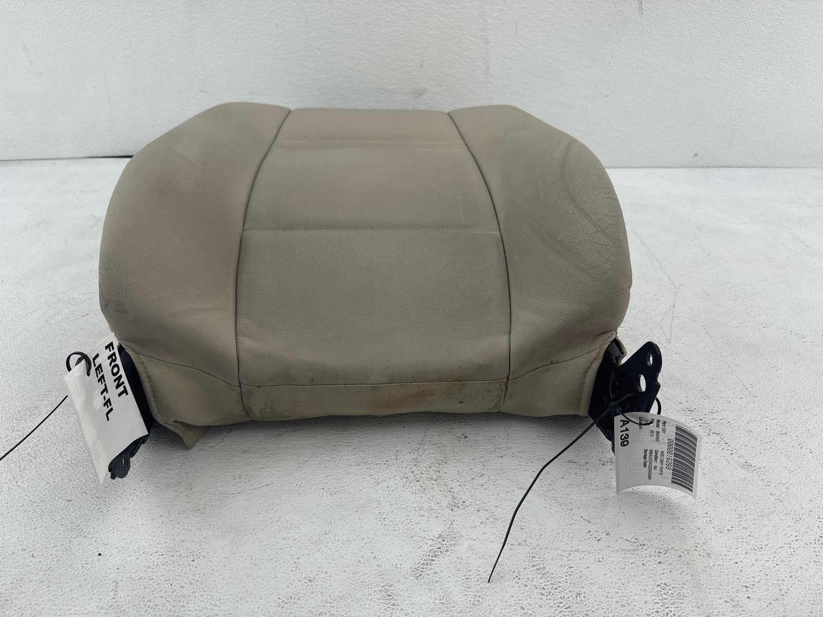 2007 - 2013 Bmw X5 E70 Front Left Side Driver Seat Upper Cushion W/ Frame Oem