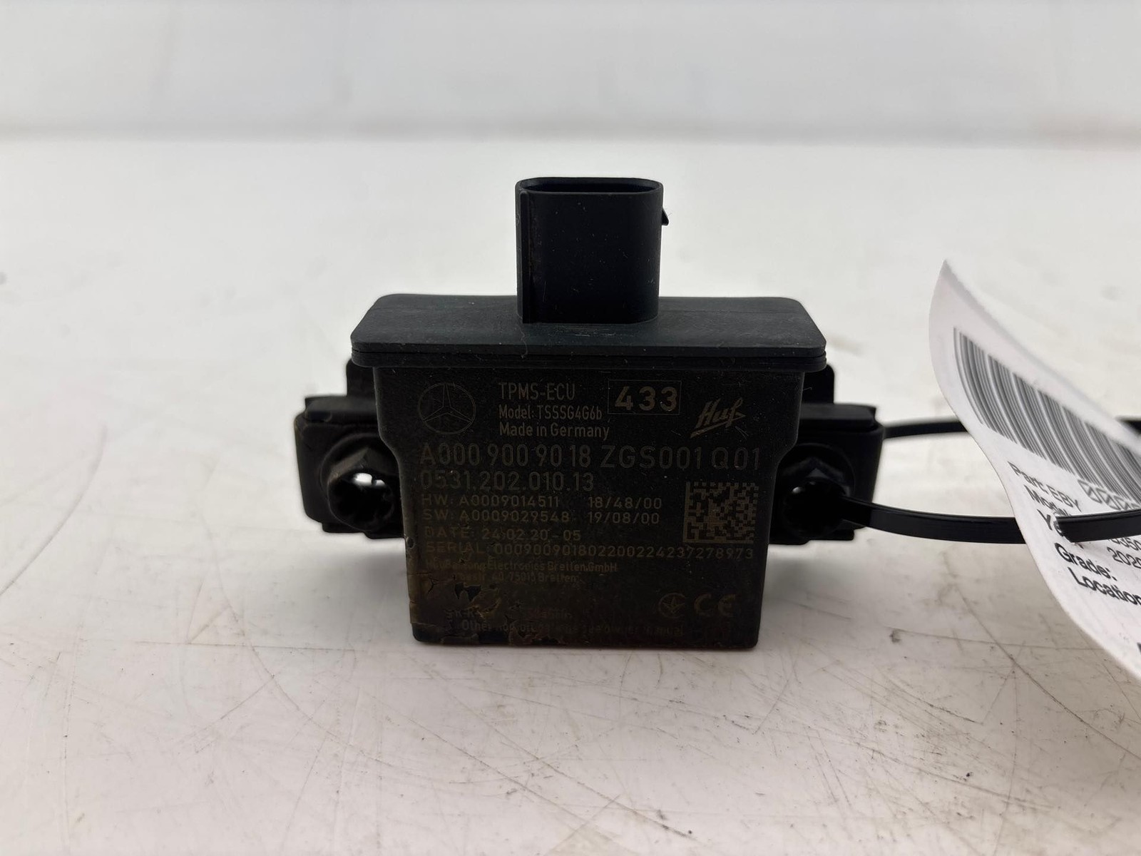 2019-2022 Mercedes Sprinter 3500 TPMS Tire Pressure Control Module OEM