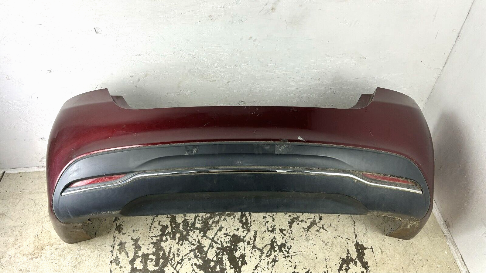 2014-2017 Chrysler 200 Rear Bumper Cover Assembly Red Oem